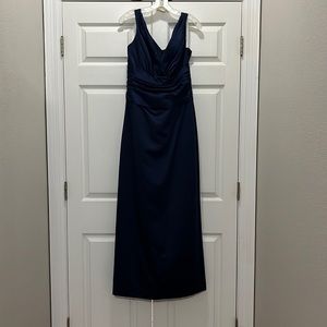 Navy bridesmaid dress